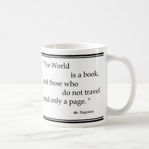 "World is a book..." Mug