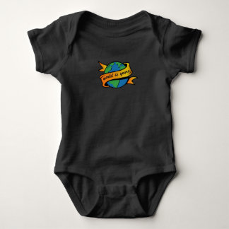 World Is Yours Baby Bodysuit