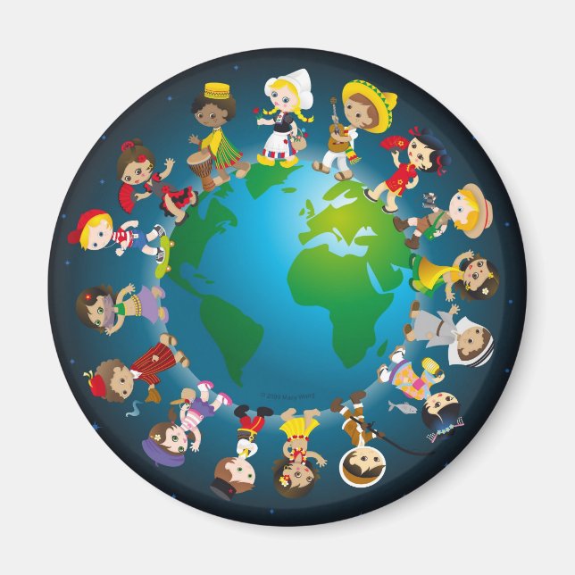 World kidz magnet (Front)