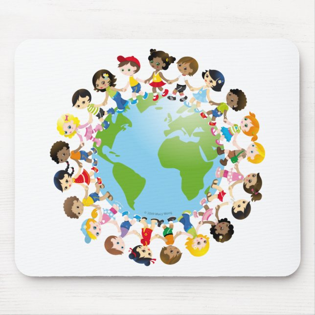 World kidz mouse mat (Front)