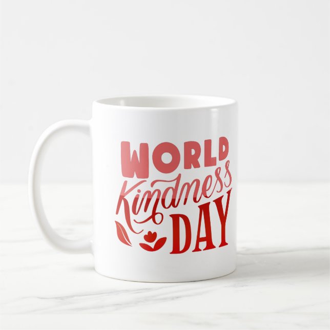 world kindness day coffee mug (Left)