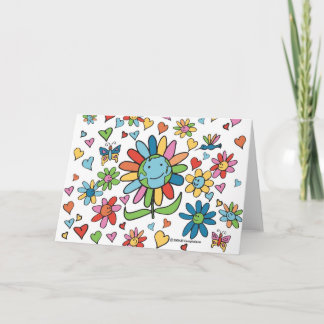World Love Blossom Greeting Cards
