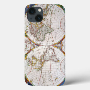 WORLD MAP, 17th CENTURY iPhone 13 Case