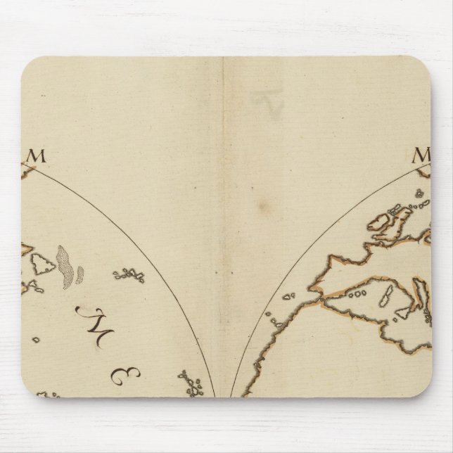World Map 2 Mouse Mat (Front)