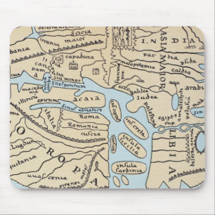 WORLD MAP 2ND CENTURY MOUSE MAT