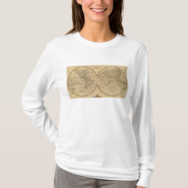 World Map 3 T-Shirt (Front)
