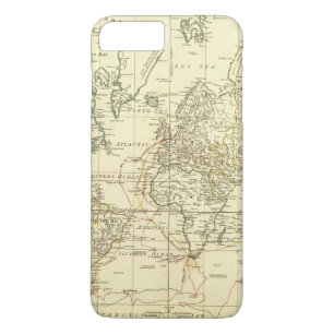 World Map 5 iPhone 8 Plus/7 Plus Case