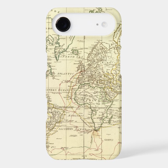 World Map 5 Case-Mate Samsung Galaxy Case (Back)