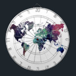 world map 6 dartboard<br><div class="desc">world map</div>