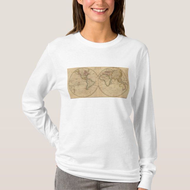 World Map 7 T-Shirt (Front)