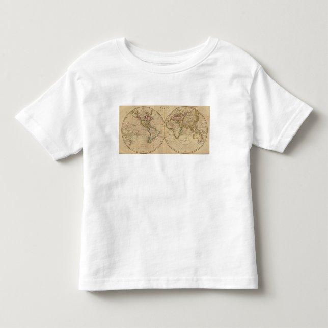 World Map 7 Toddler T-Shirt (Front)