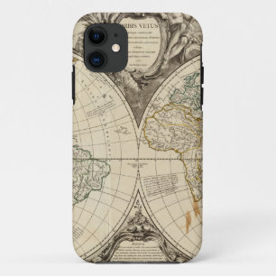 World Map 8 iPhone 11 Case