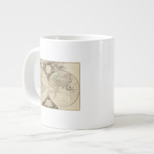 World Map 8 Large Coffee Mug