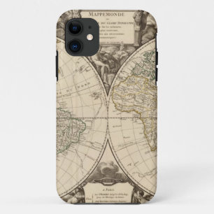 World Map 9 iPhone 11 Case