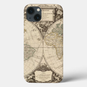 World Map 9 iPhone 13 Case