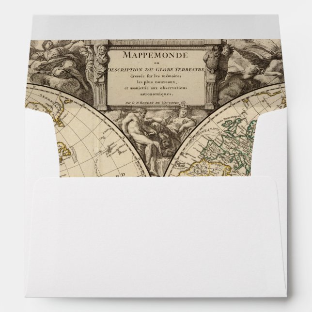 World Map 9 Envelopes (Back (Bottom))