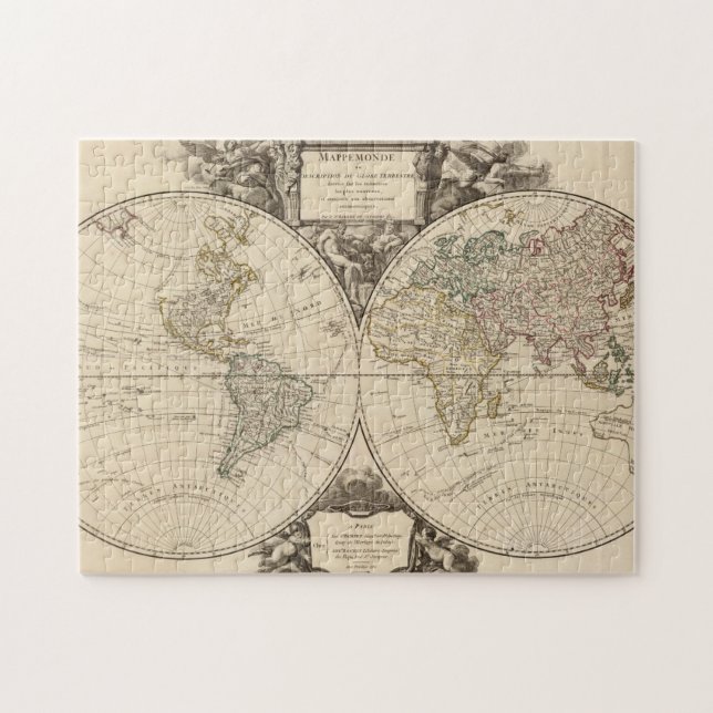 World Map 9 Jigsaw Puzzle (Horizontal)