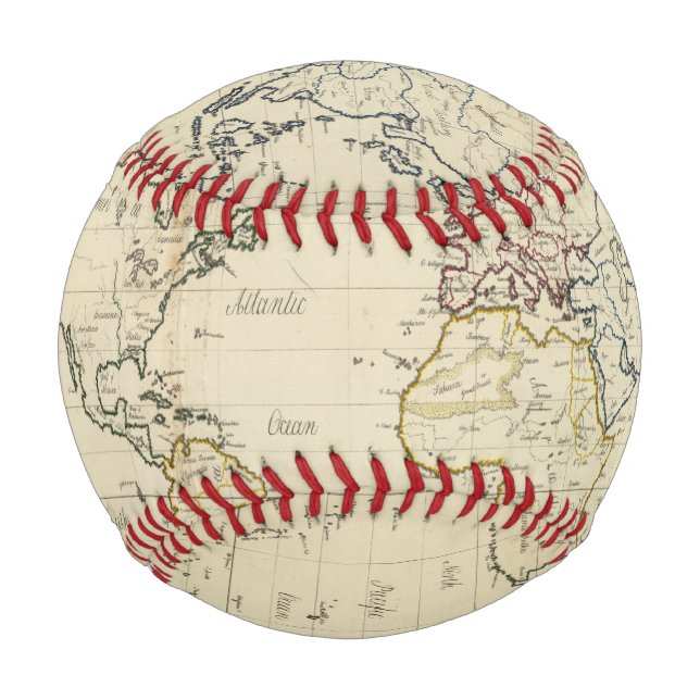 World map baseball (Front)