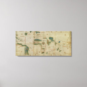 World Map Canvas Print