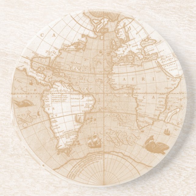 World Map Coaster (Front)