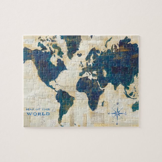 World Map Collage Jigsaw Puzzle (Horizontal)
