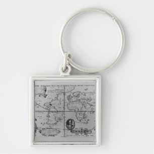 World Map detailing the Expeditions Key Ring