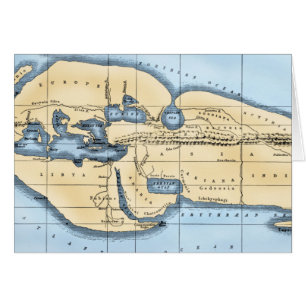 WORLD MAP: ERATOSTHENES