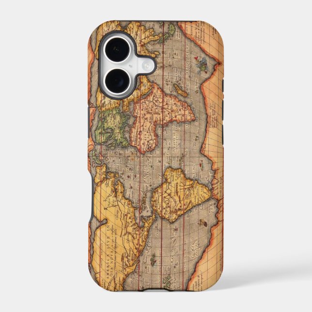 World map from 1601 (Back)