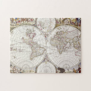 World Map from Atlas Maior Jigsaw Puzzle