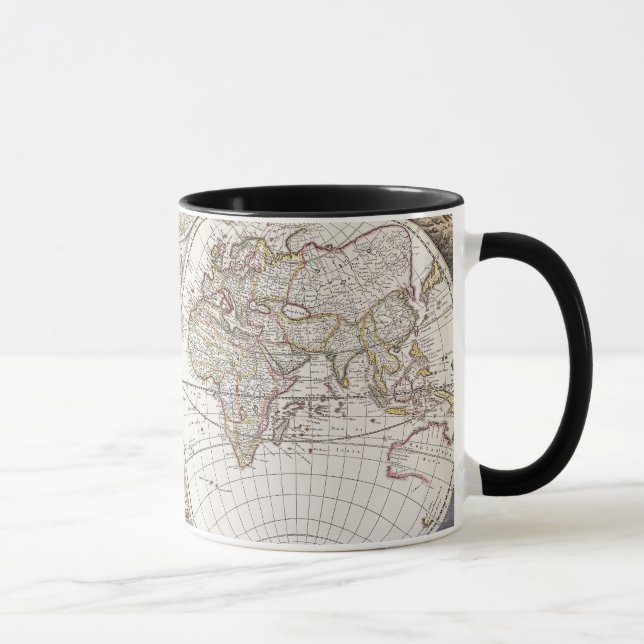 World Map from Atlas Maior Mug (Right)