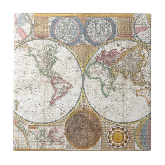 World Map Gifts Tile (Front)