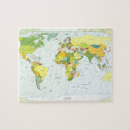 world map globe atlas countries jigsaw puzzle zazzlecouk