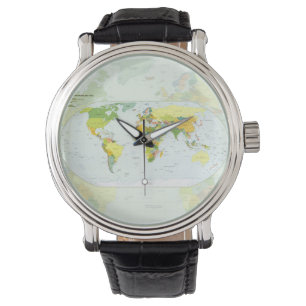 world+map+globe+country+atlas watch