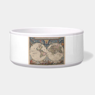 World Map Globe Travel Antique
