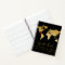 World Map Heart Destination Guest Book