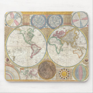 World Map Mouse Pad