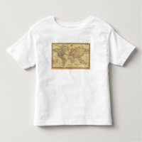 World map on Mercators Projection