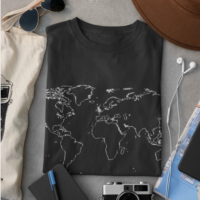 world map, planisphere T-Shirt (Creator Uploaded)