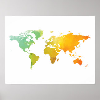 World Map Poster