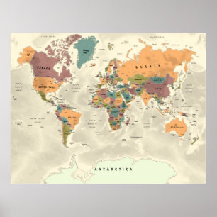World Map Poster