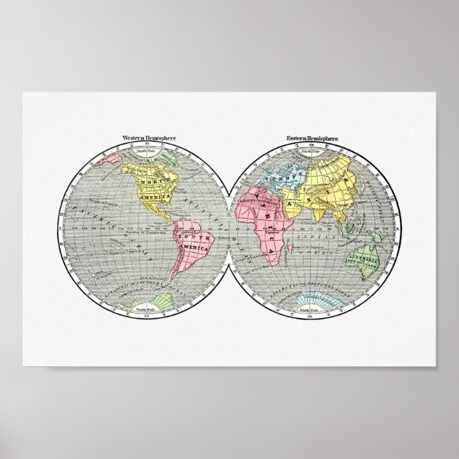 World Map Poster (Front)