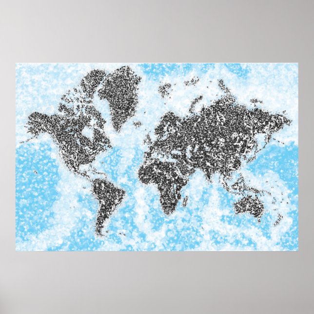 World Map Poster (Front)