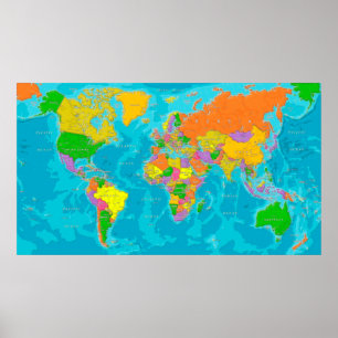 World Map Poster