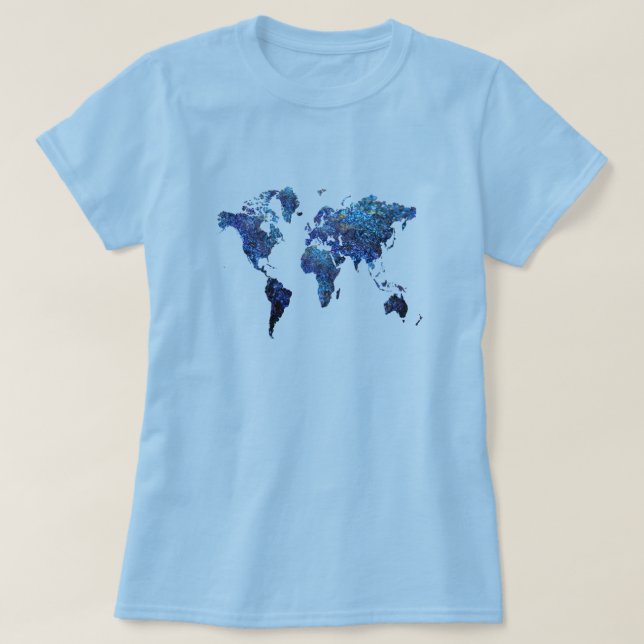 World map T-Shirt (Design Front)
