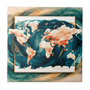 World Map Tile