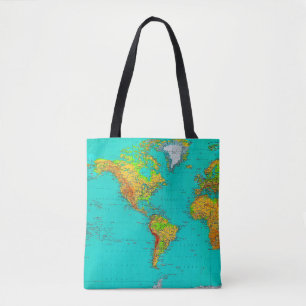 World Map - Tote Bag