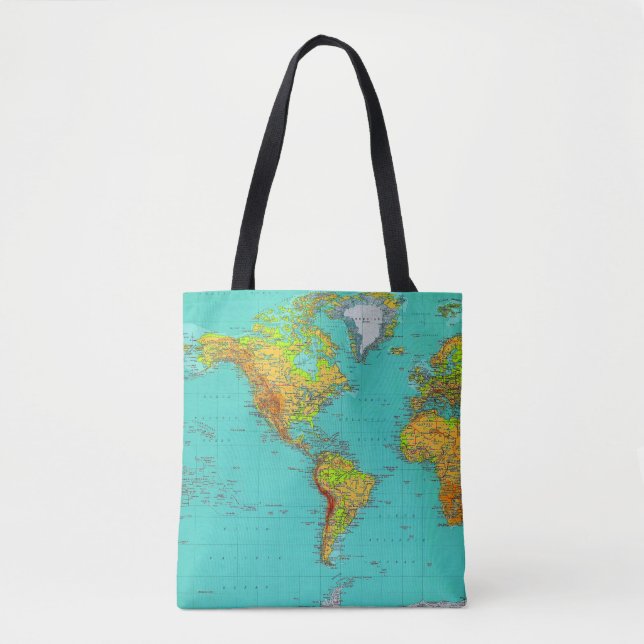 World Map - Tote Bag (Front)
