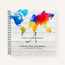 World Map Travel Retirement Bucket List Gift Dad