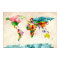 World Map Watercolors