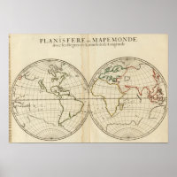 World Map with Latitude and Longititude